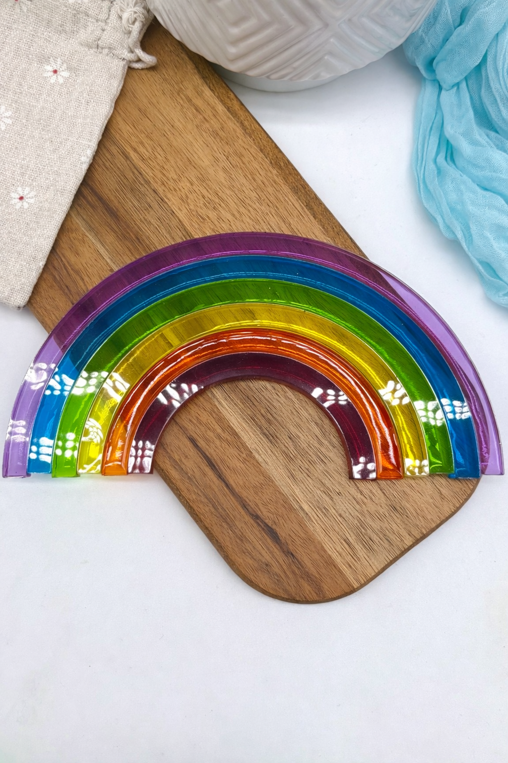 Resin Rainbow Stacker