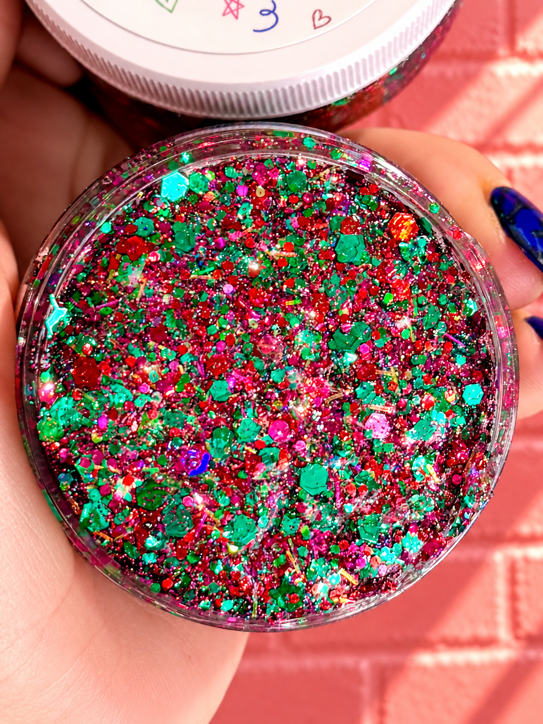 Glittery Hair Gel-Kris Kringle