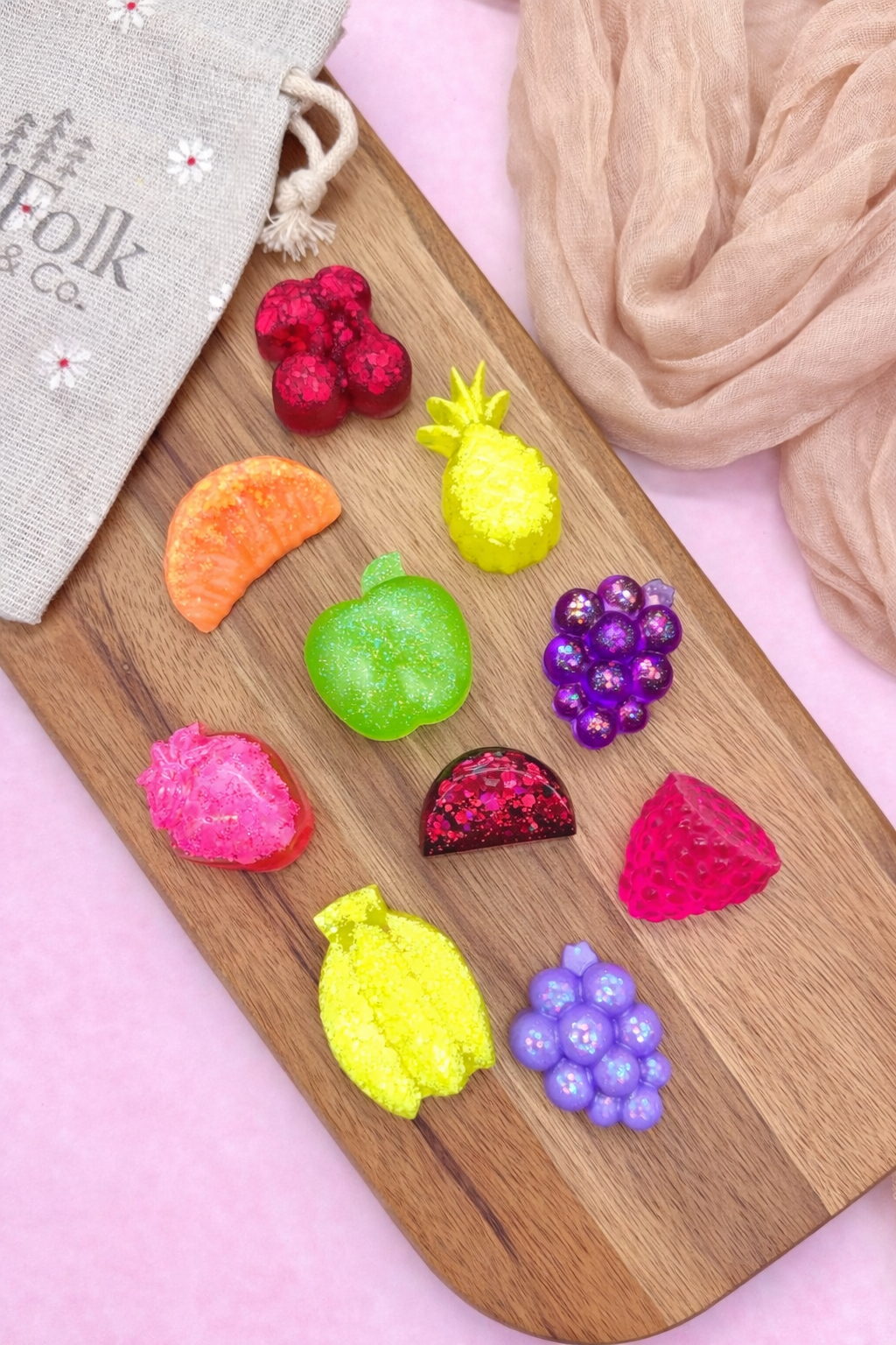 Resin Fruit Counters đ