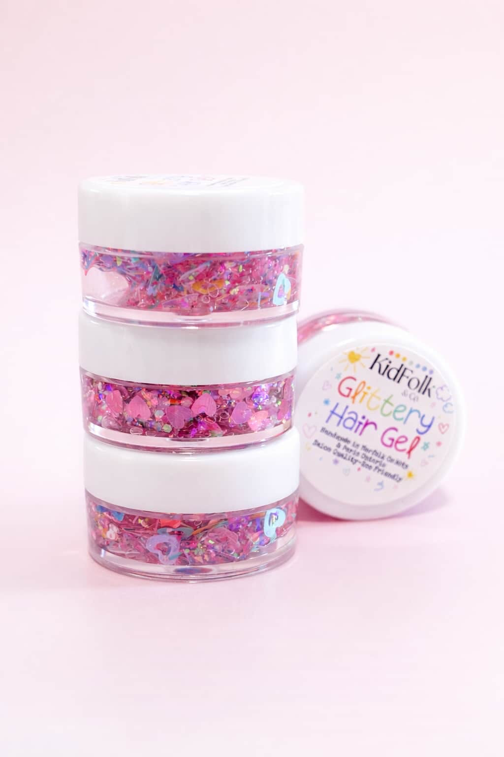 Glittery Hair Gel Favours