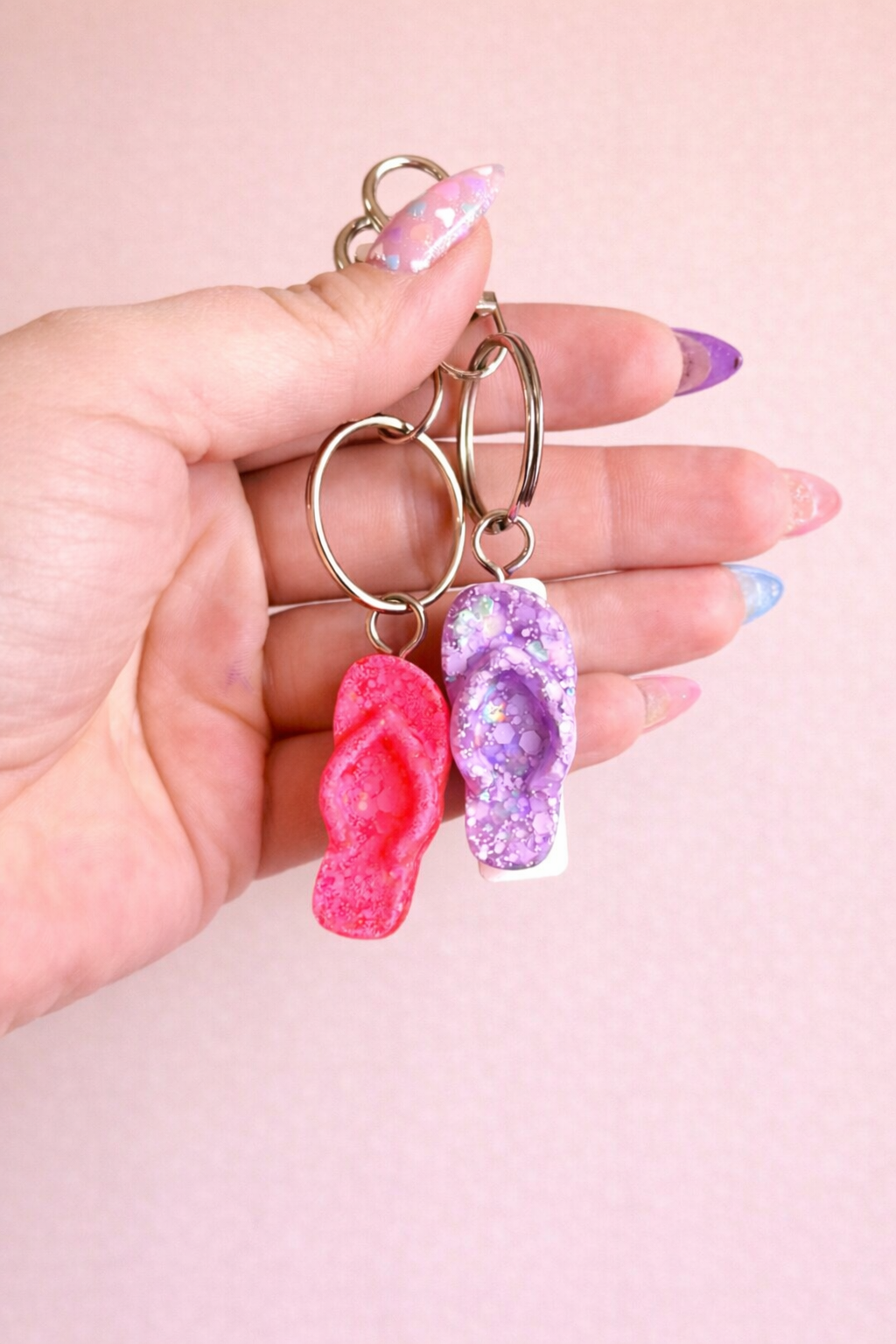 Flip-Flop Keychain