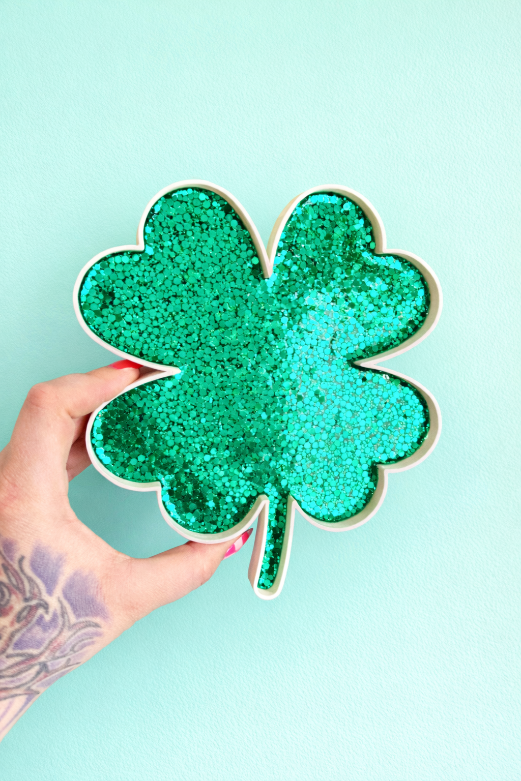 Shamrock Sensory Tray