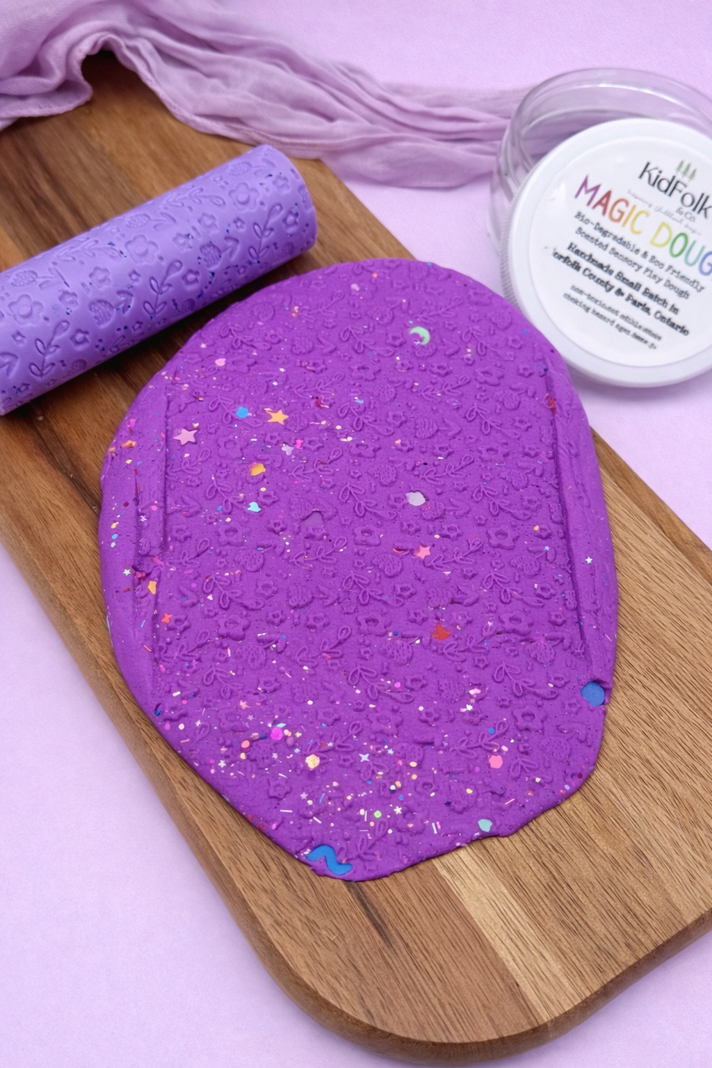 3D Printed Mini Roller-Floral