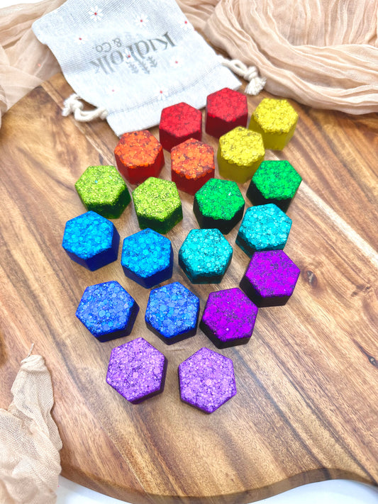 Resin Hexagons