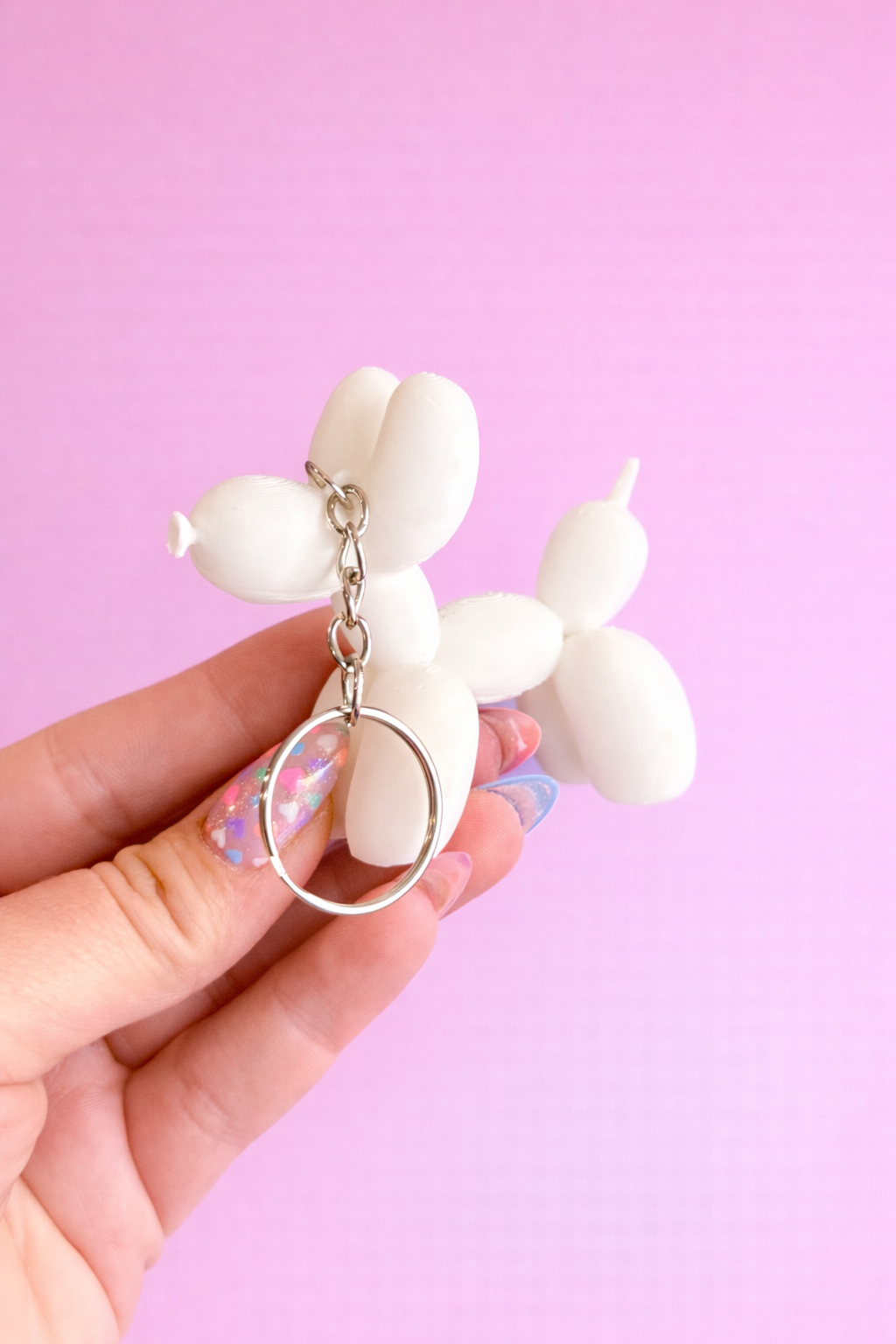 3D Printed Balloon Dog Key Chain