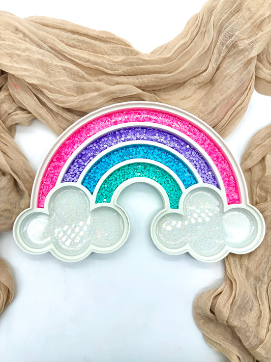 Rainbow Sensory Tray-Customizable