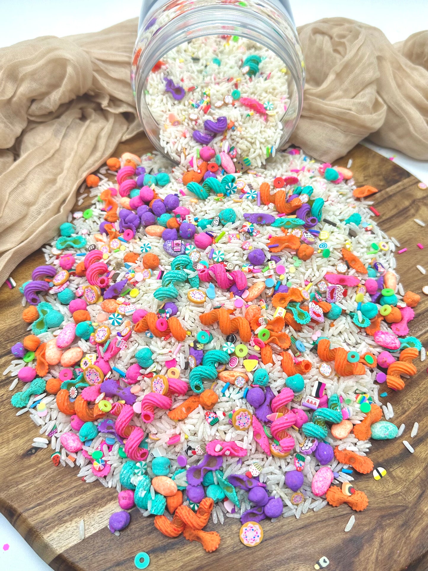 Candyland Sensory Bin Filler