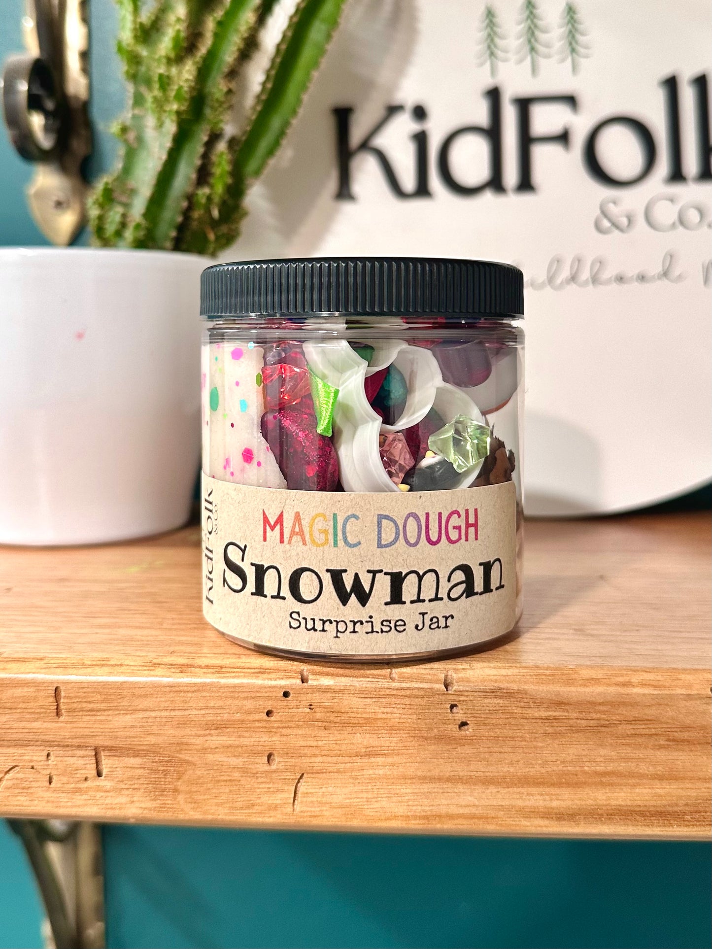 Snowman Surprise Jar