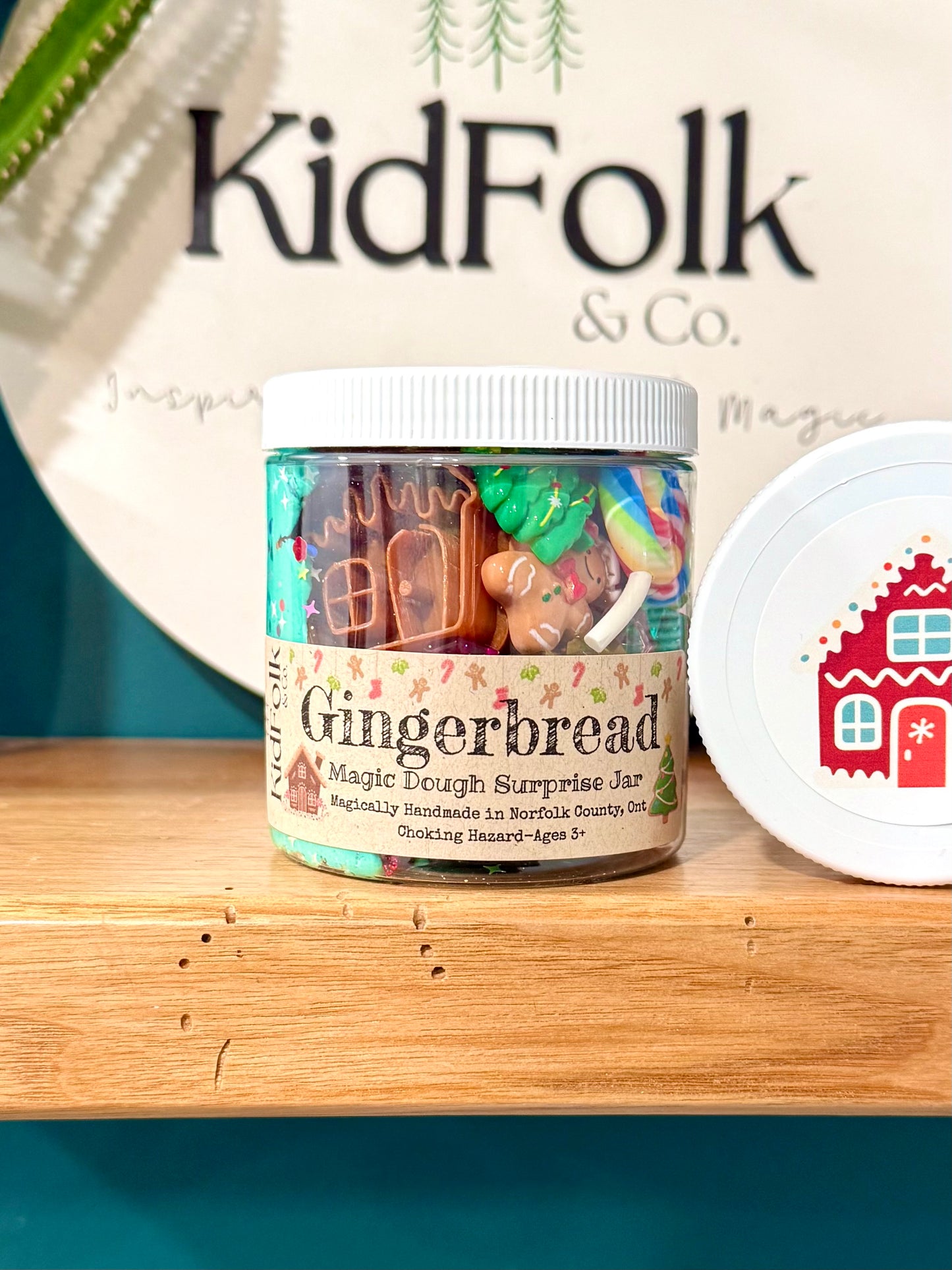 Gingerbread Surprise Jar