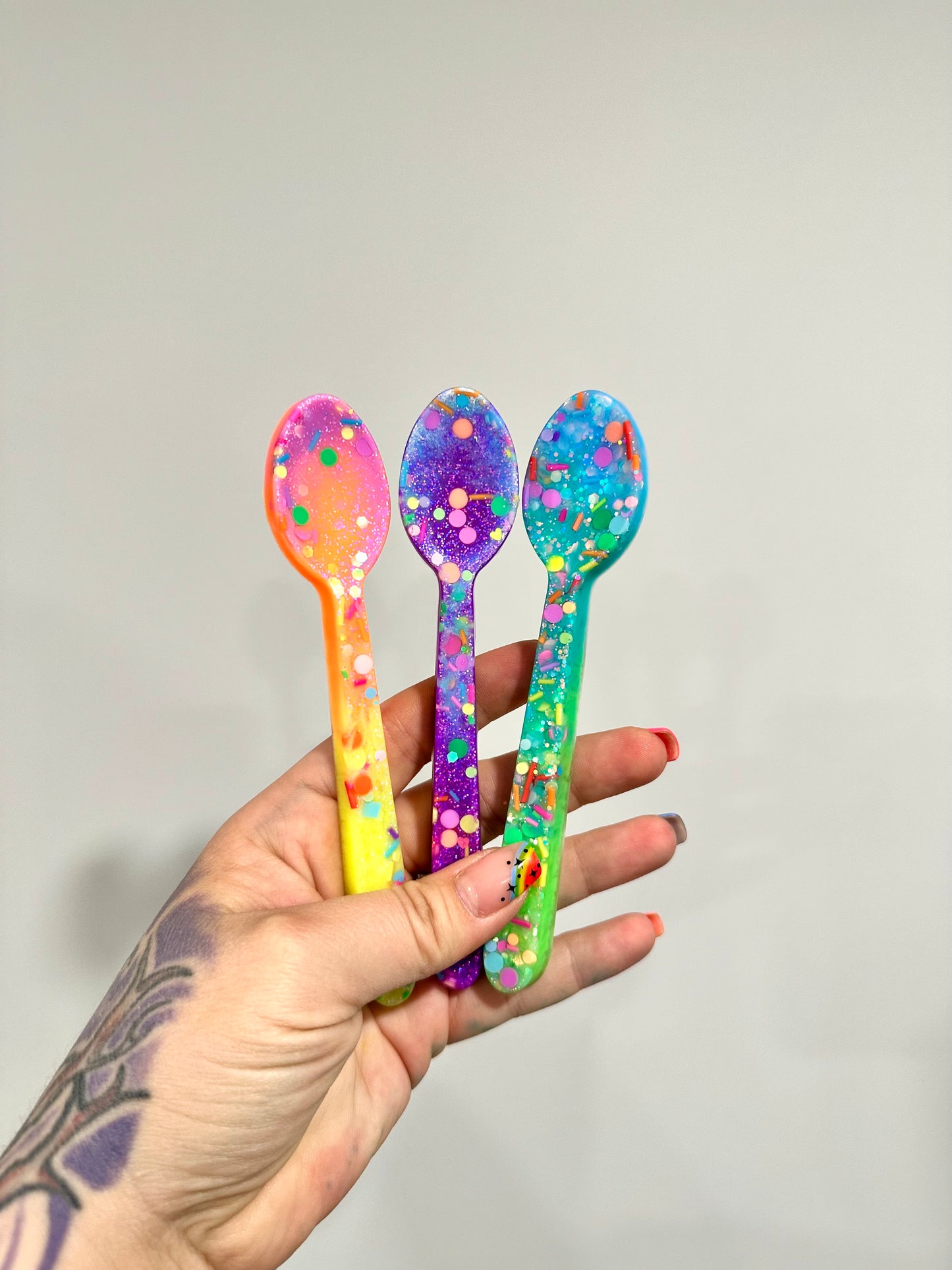 Rainbow Sprinkle Play Spoon