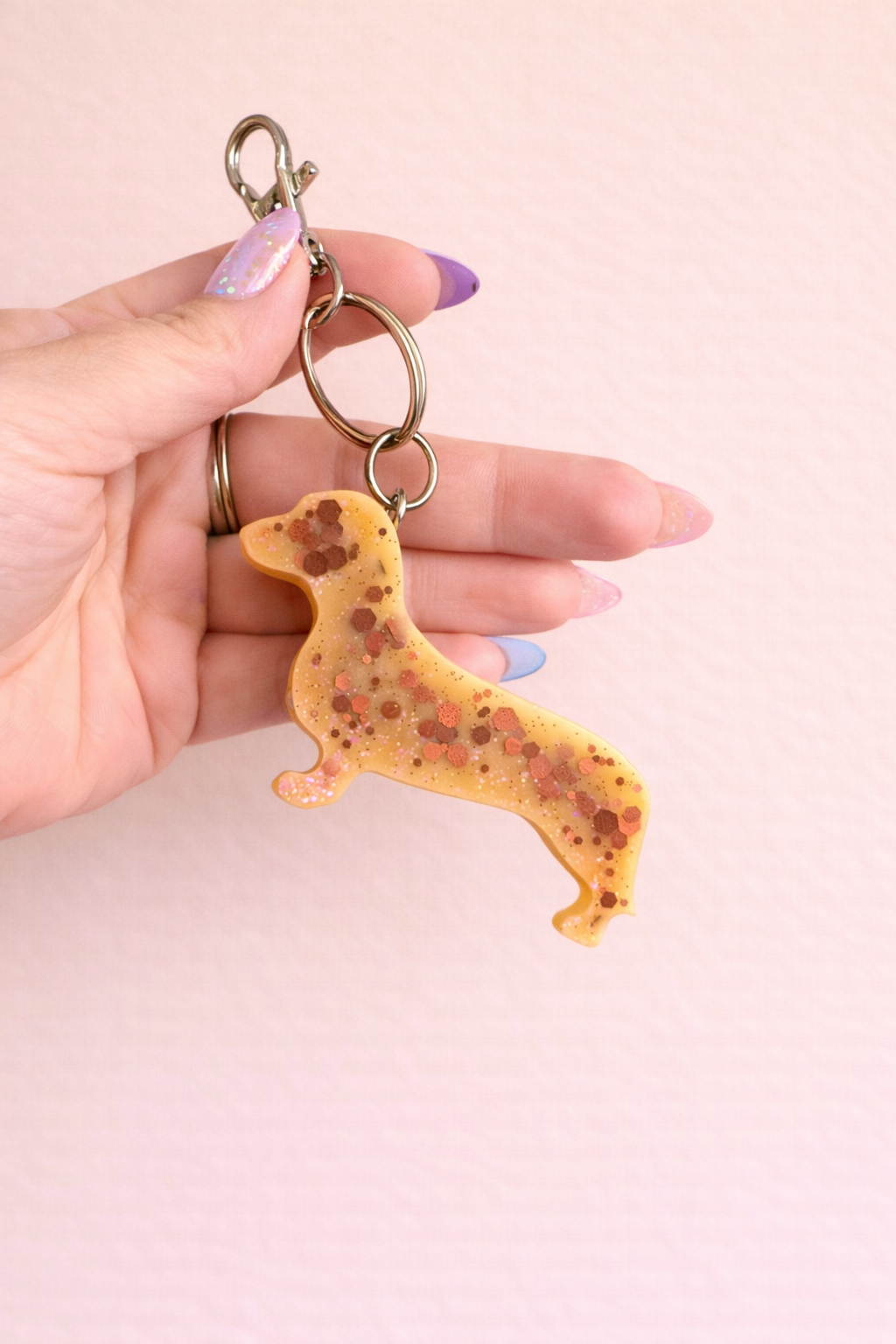 Wiener Dog Keychain