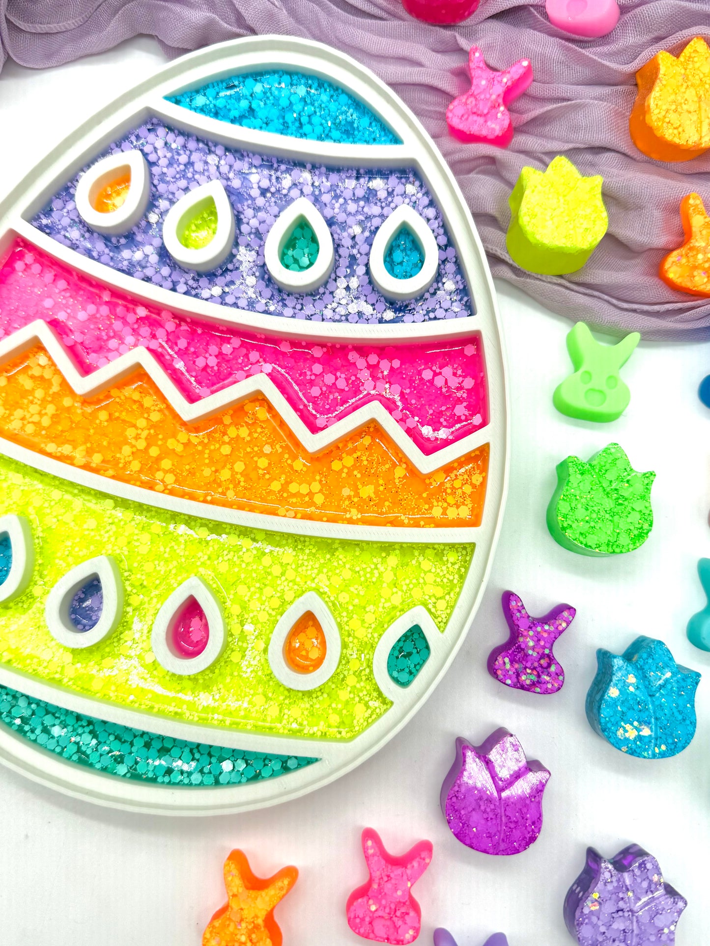 Easter Egg Sensory Tray