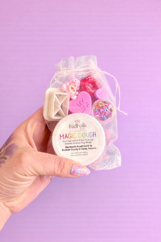 Valentines Basket Stuffer-Magic Dough