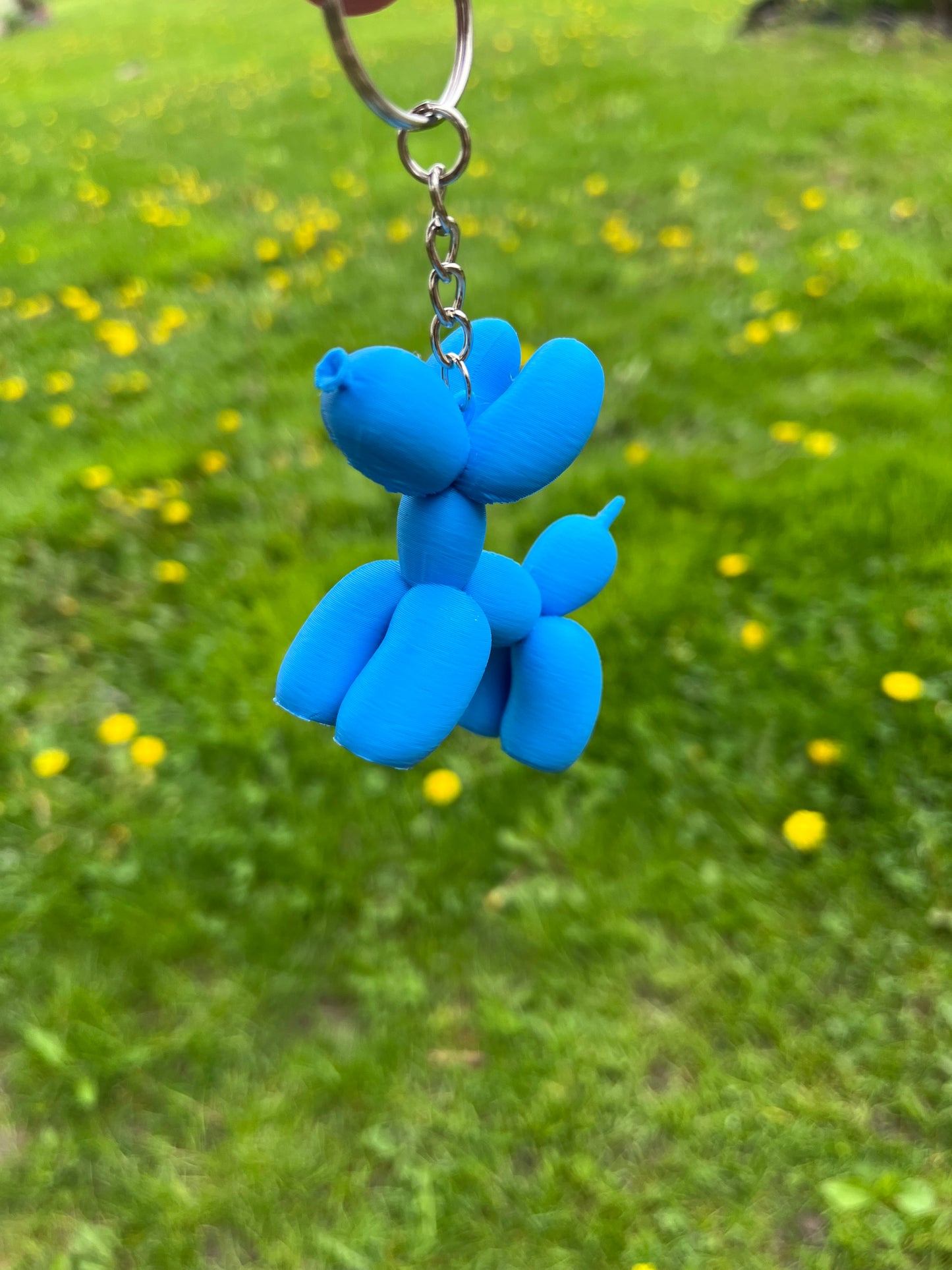 Balloon Dog Key Chain