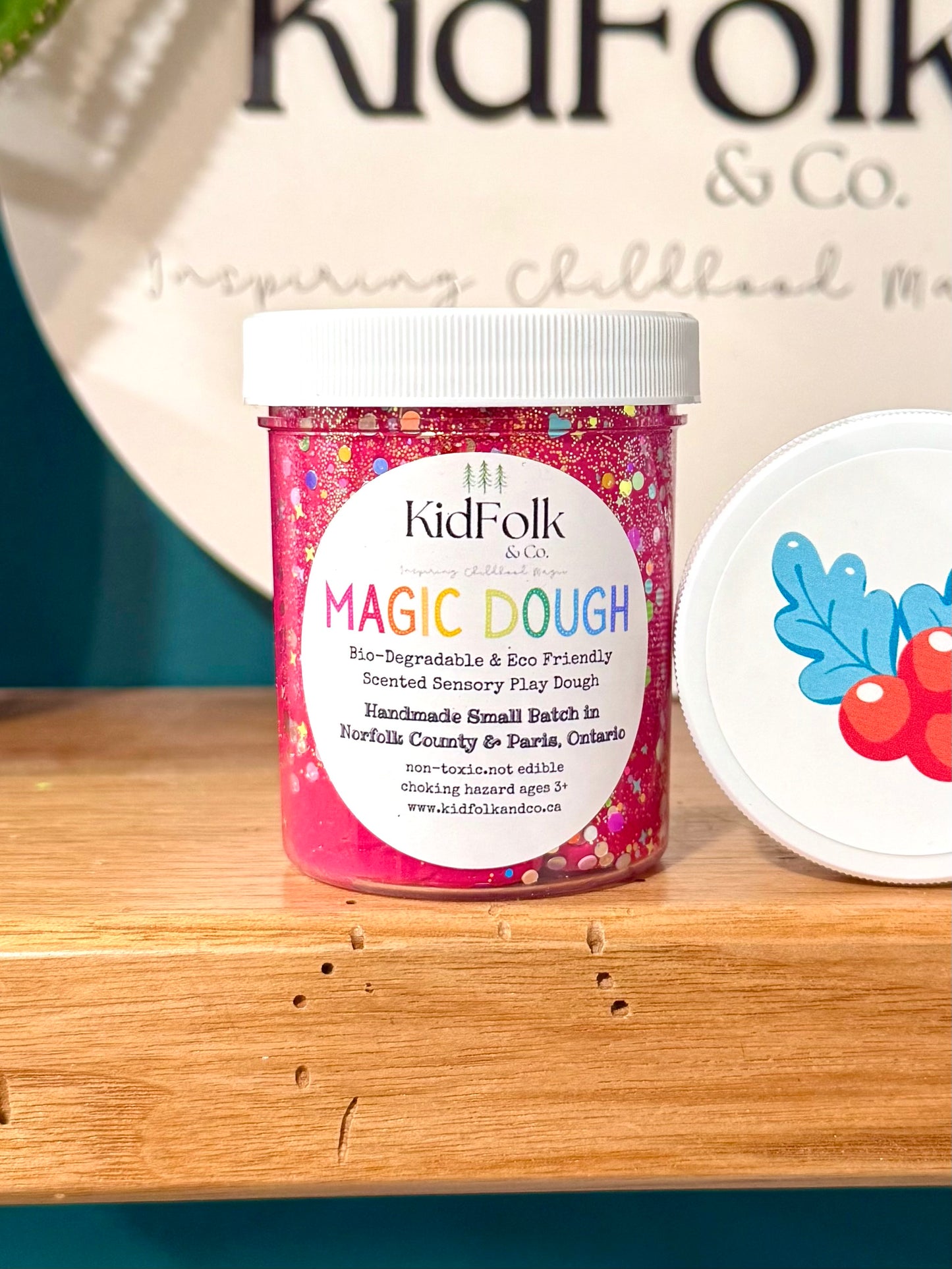 Magic Dough-Holly Jolly Red