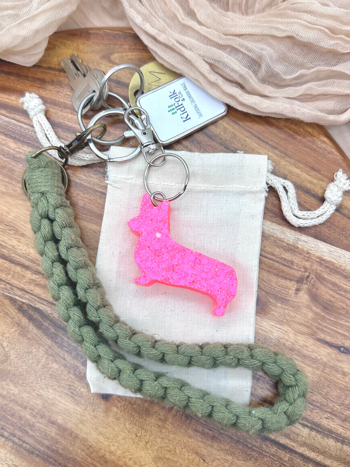 Corgi Key Chain