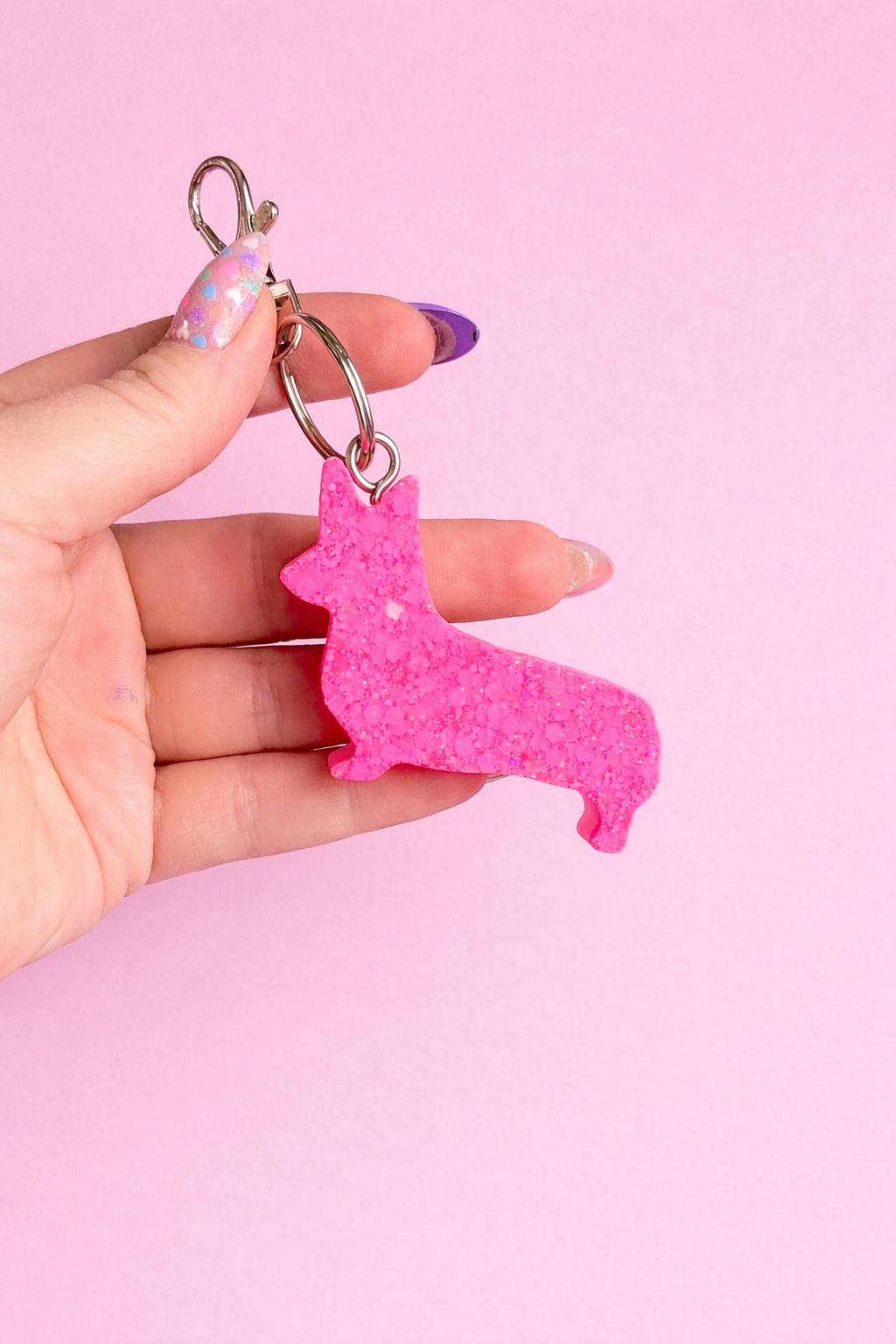 Corgi Keychain