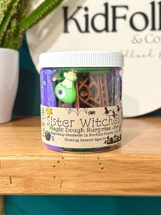 Sister Witches Surprise Jar