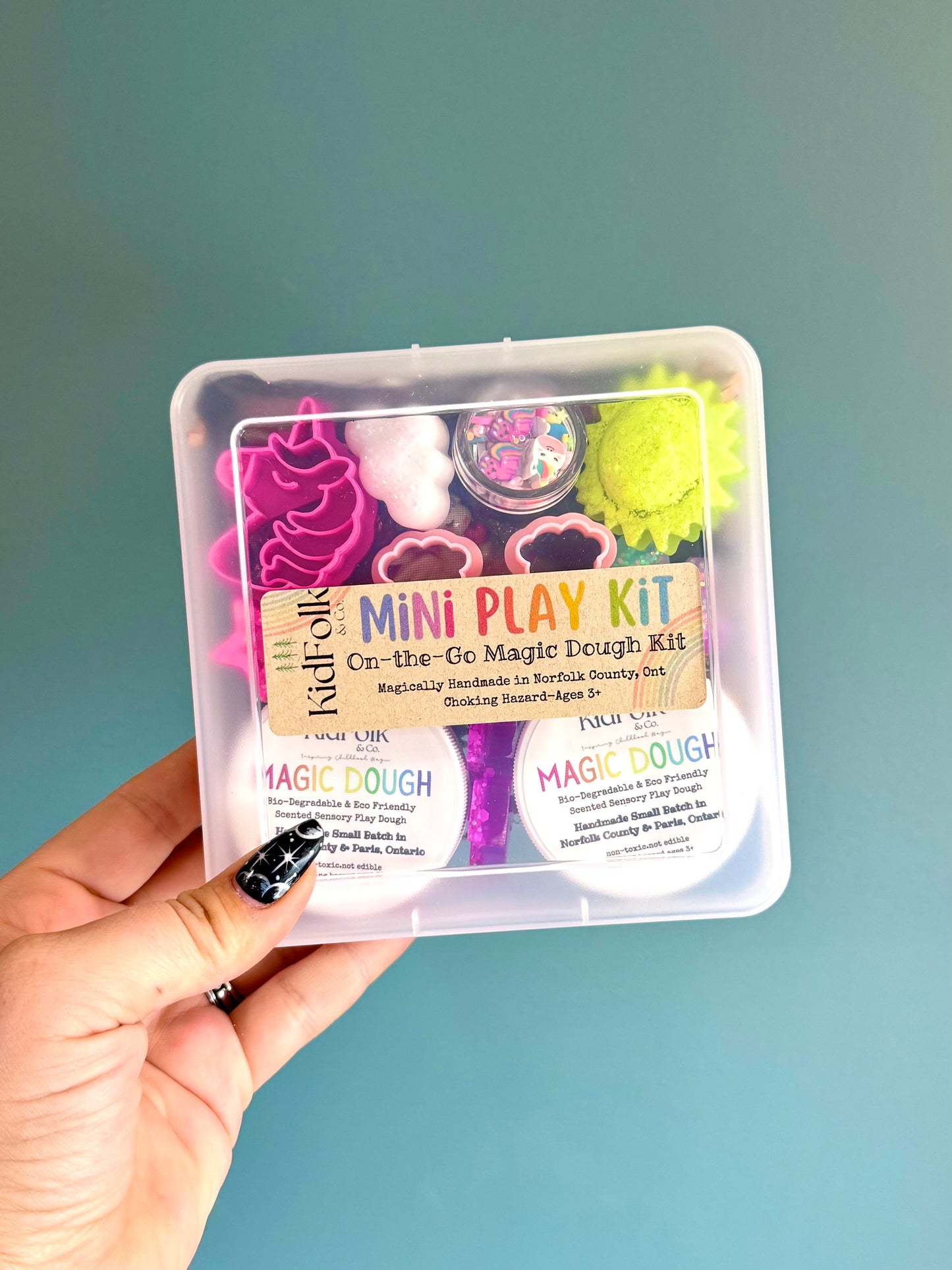 Unicorn On-The-Go Magic Dough Play Kits