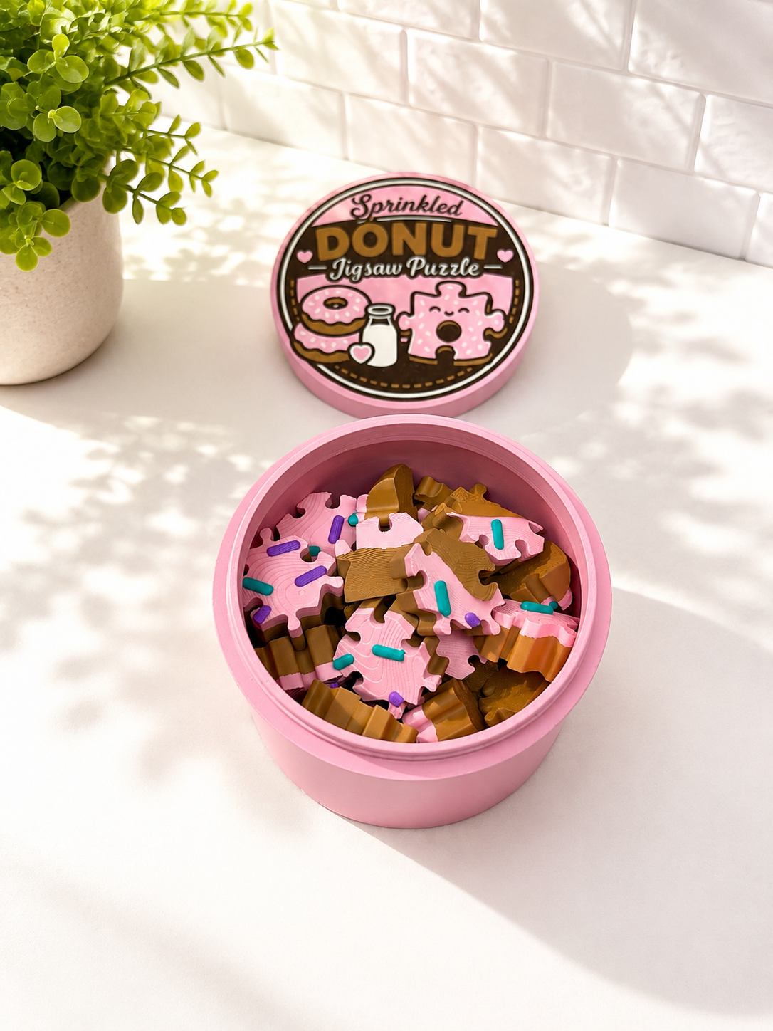 Donut Jigsaw Puzzle