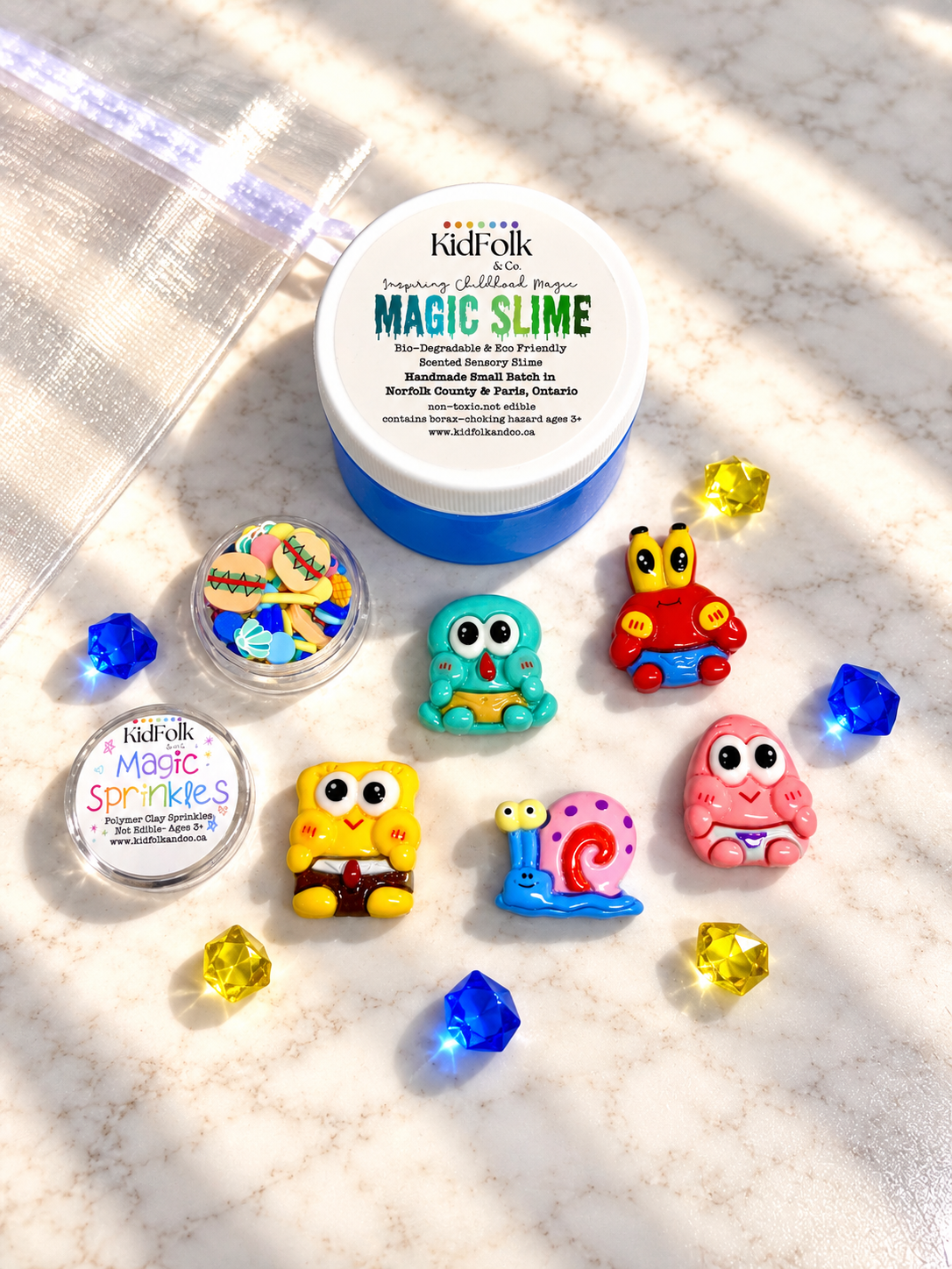 Magic Slime Mini Sensory Play Kits | Stocking Stuffers & Party Favours