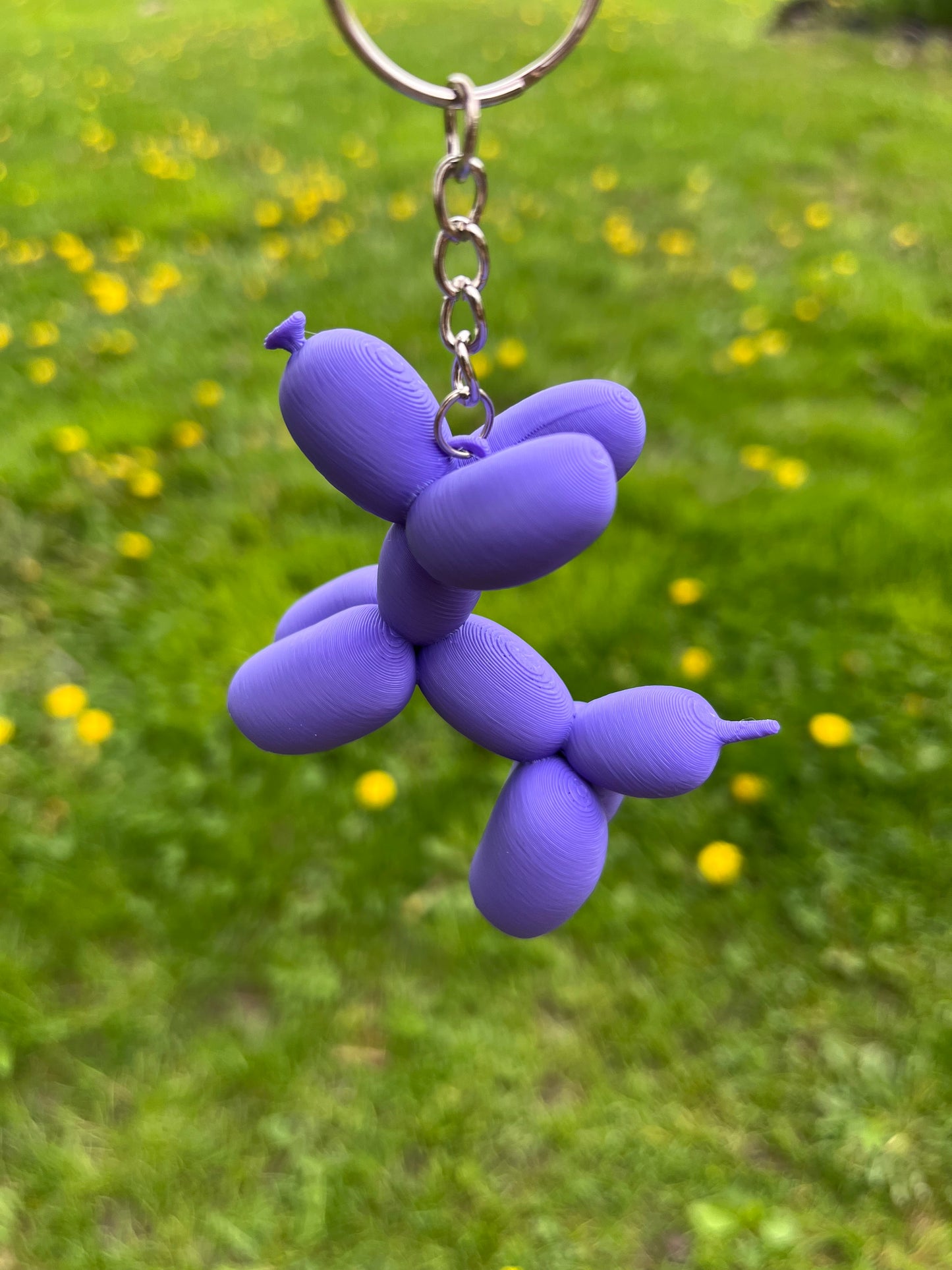 Balloon Dog Key Chain