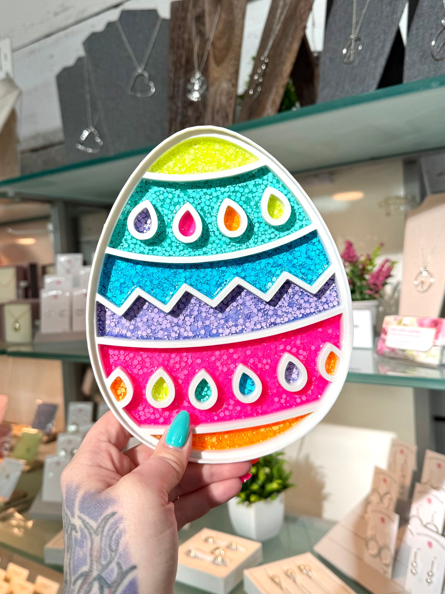 Easter Egg Sensory Tray