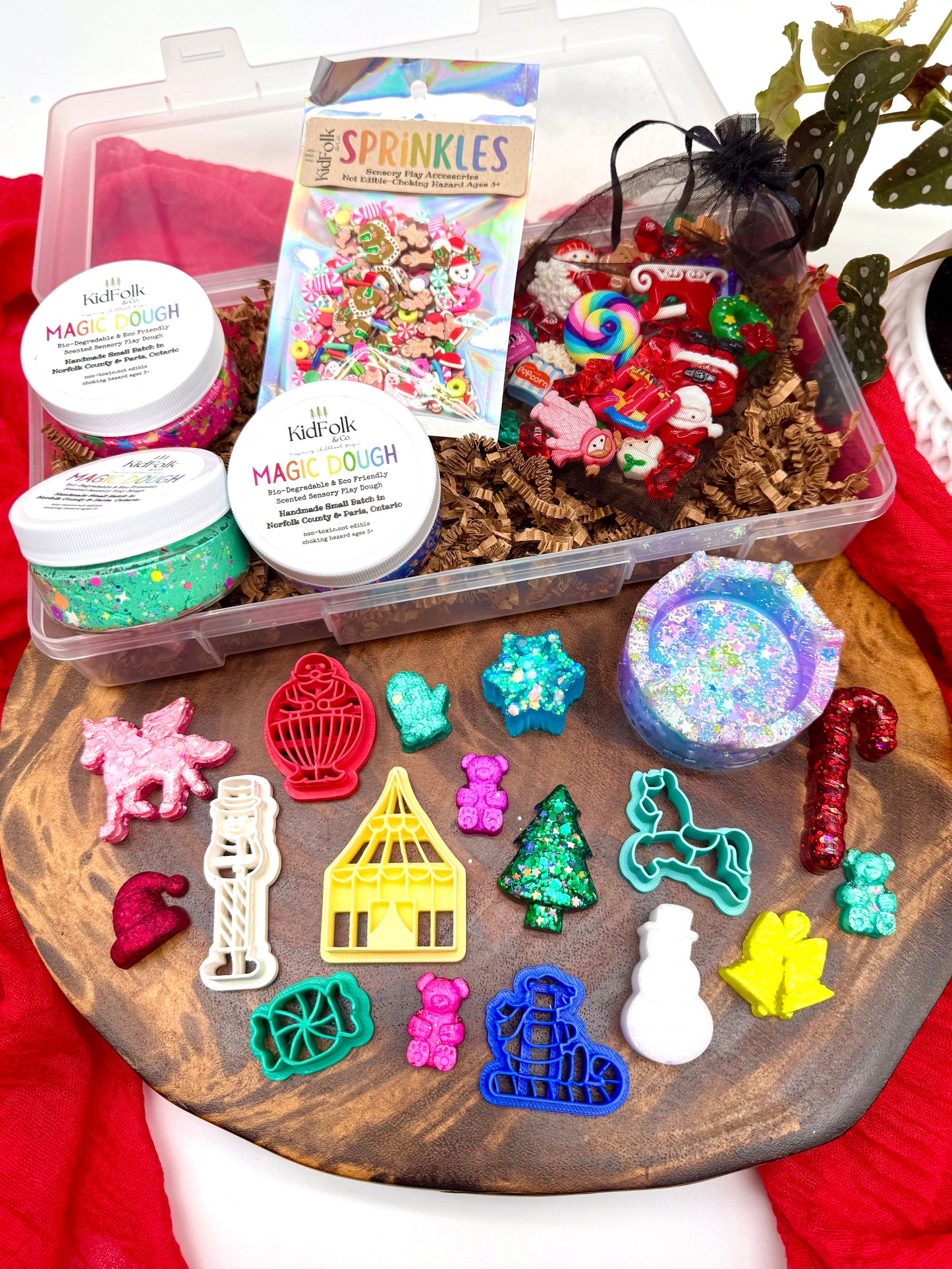 Holiday Carnival Large To-Go Play Kit