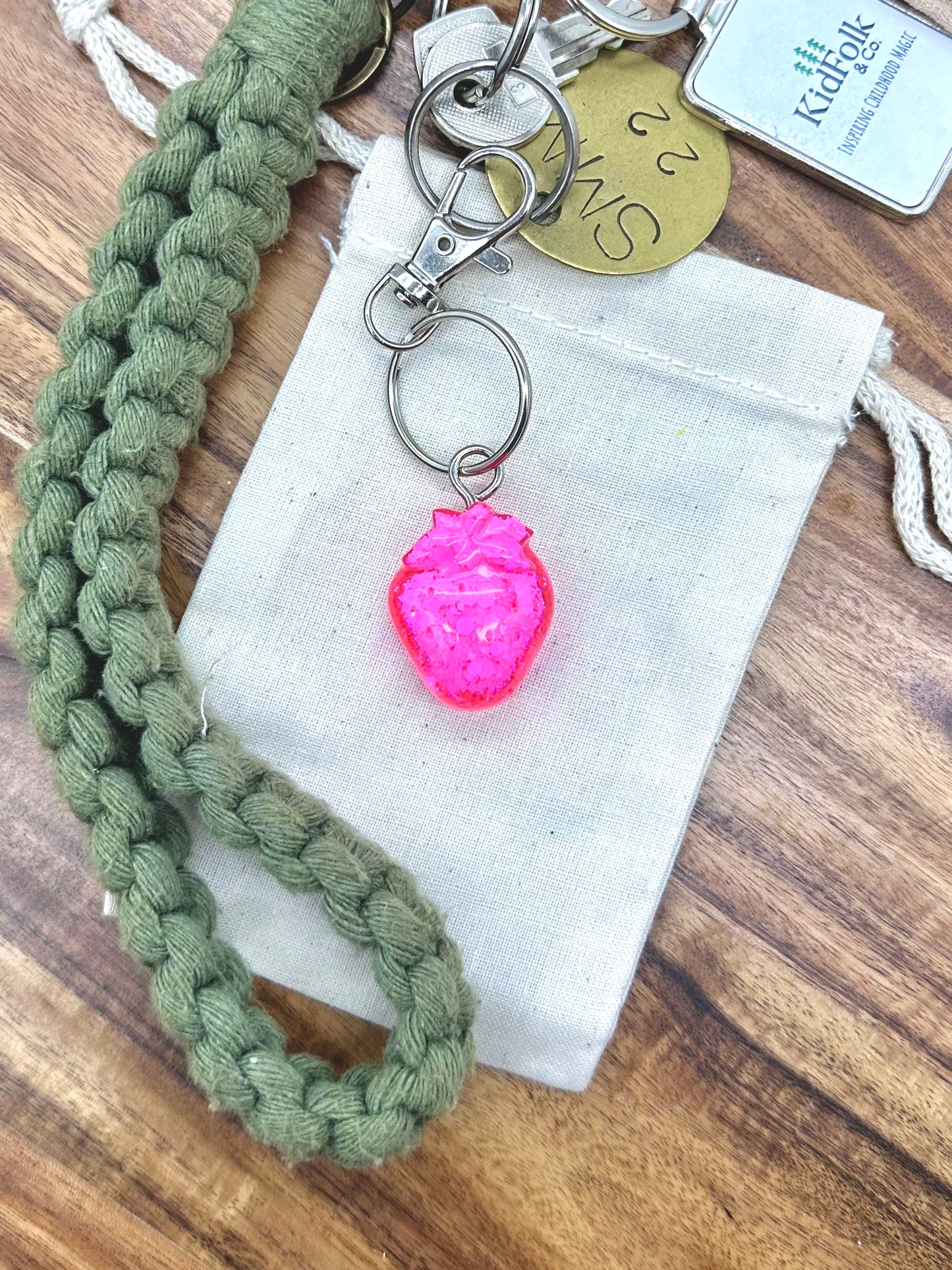 Strawberry Key Chain