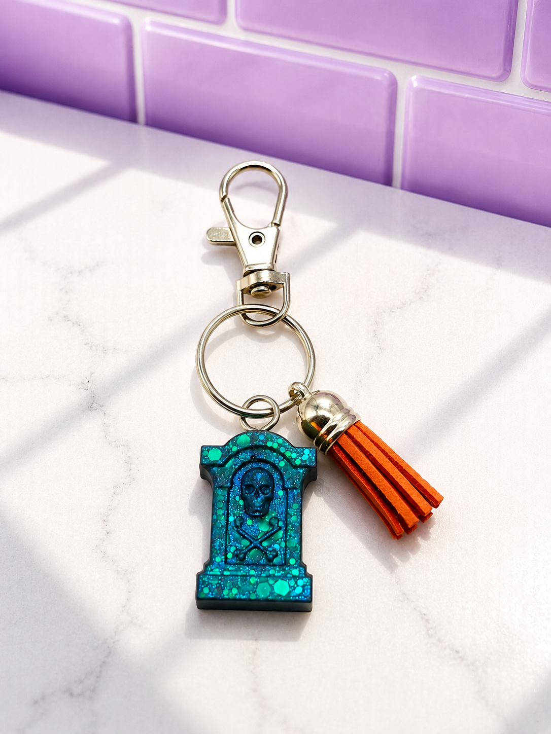 Tombstone Keychain
