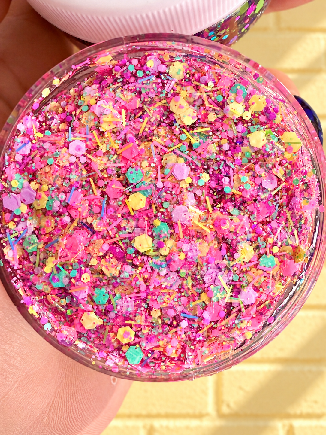 Glittery Hair Gel-Sweet Tart