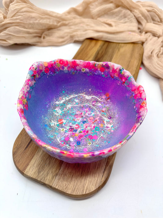 Unicorn Resin Bowl