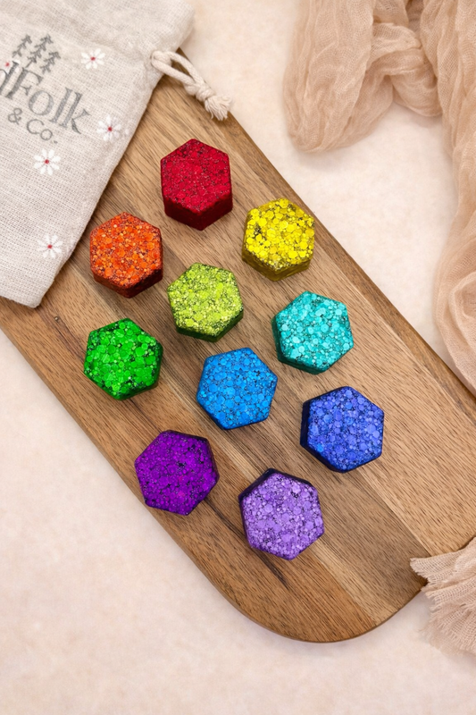 Resin Hexagons