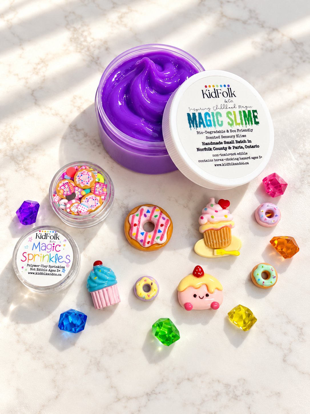 Magic Slime Mini Sensory Play Kits | Stocking Stuffers & Party Favours