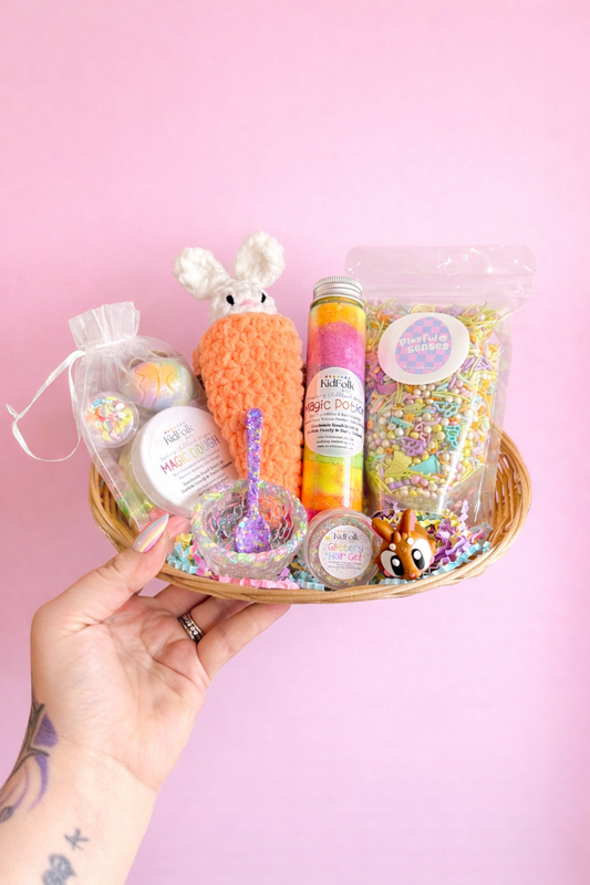 Easter Basket Collab-KidFolk+Playful Senses+Hooked By Hynes