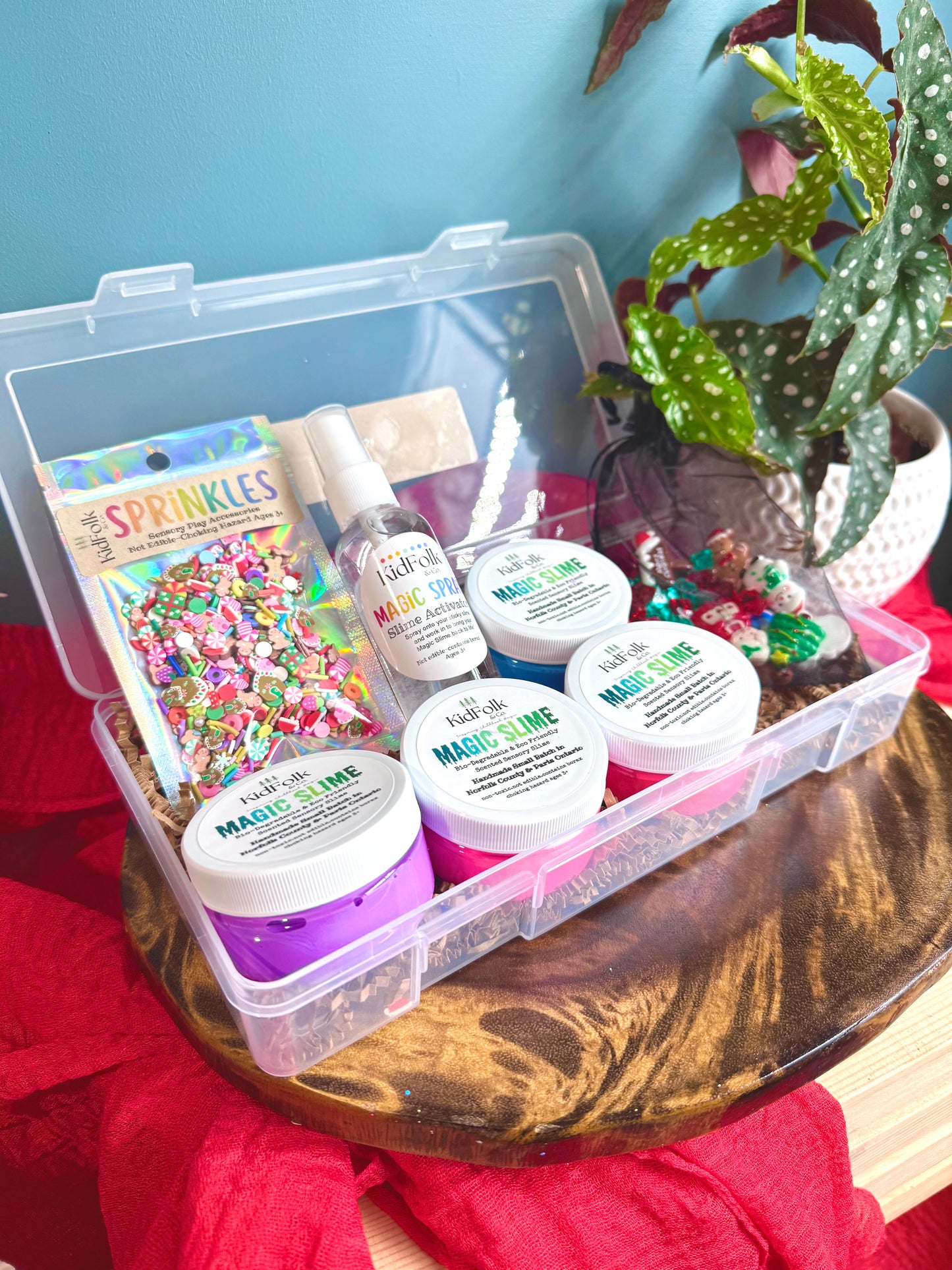 Christmas Magic Slime Play Kit