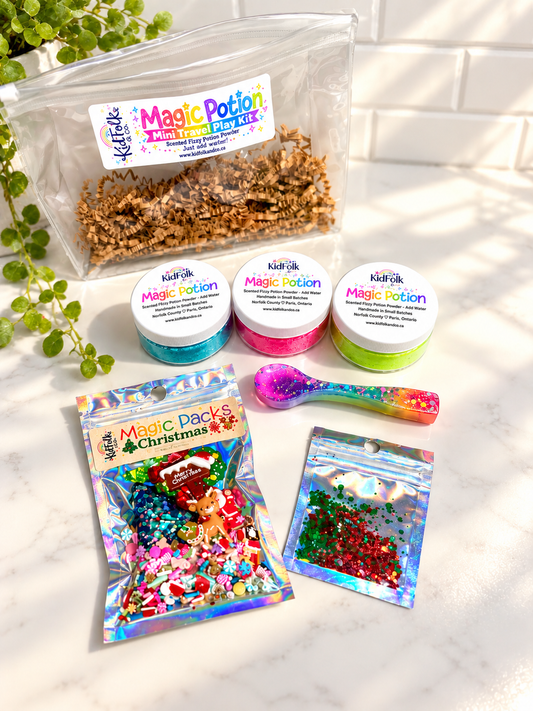 Magic Potion Travel Play Kit | Sensory Potion Making Kit for Kids
