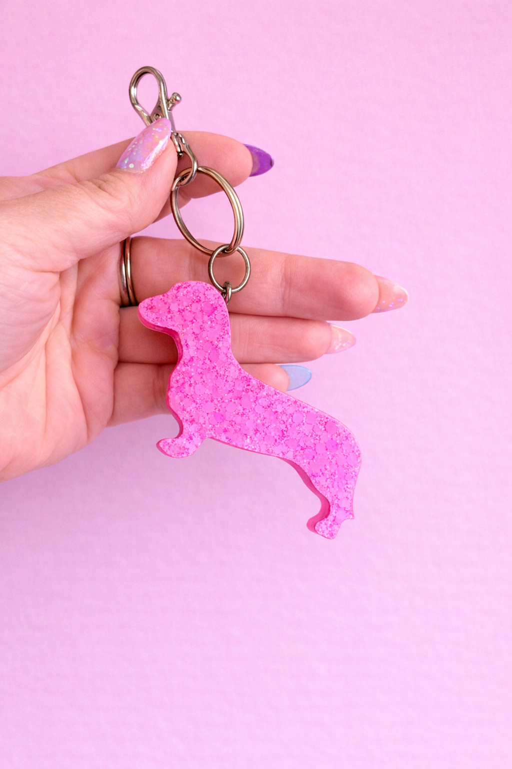 Wiener Dog Keychain