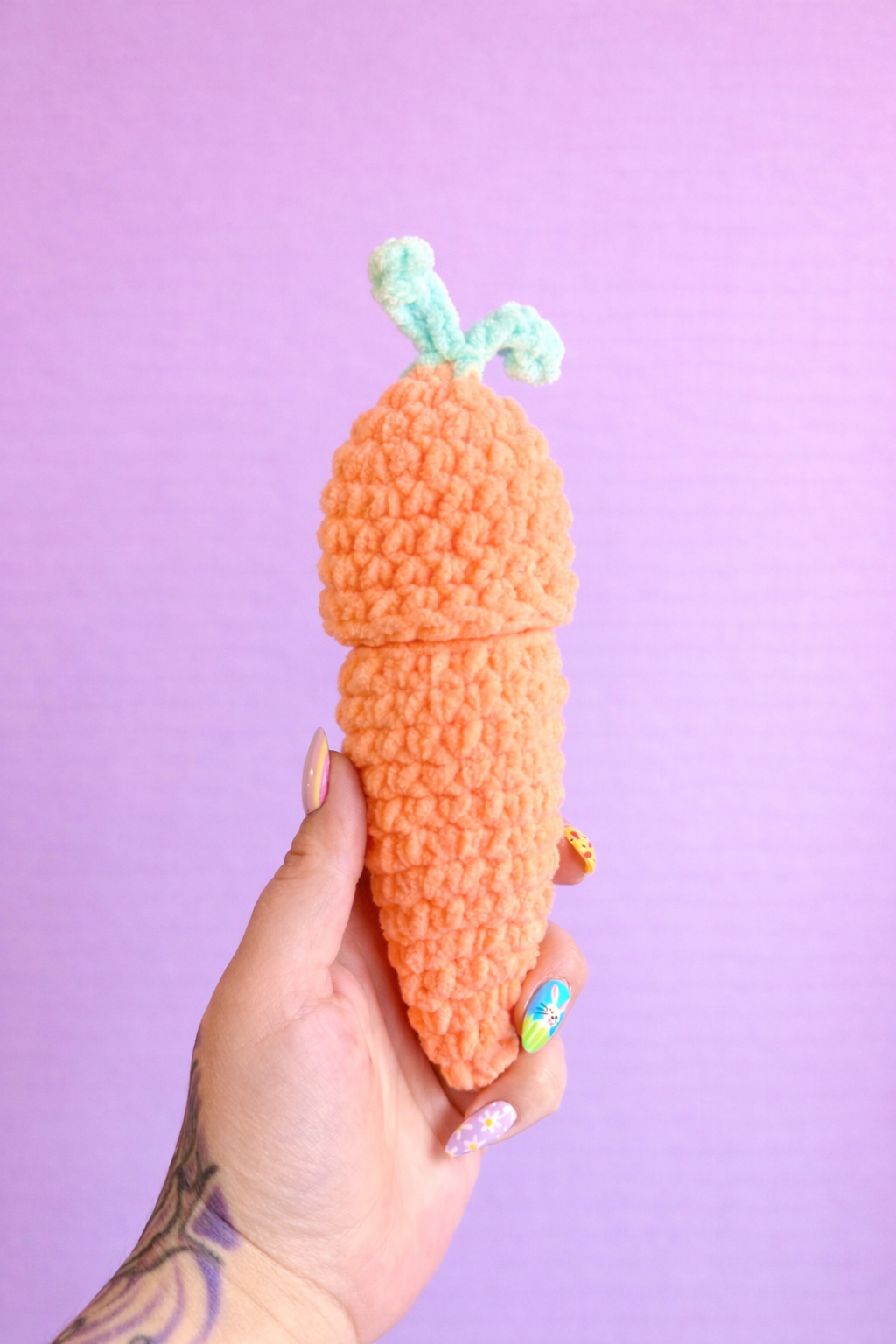 Crochet Carrot+Bunny by Hooked By Hynes