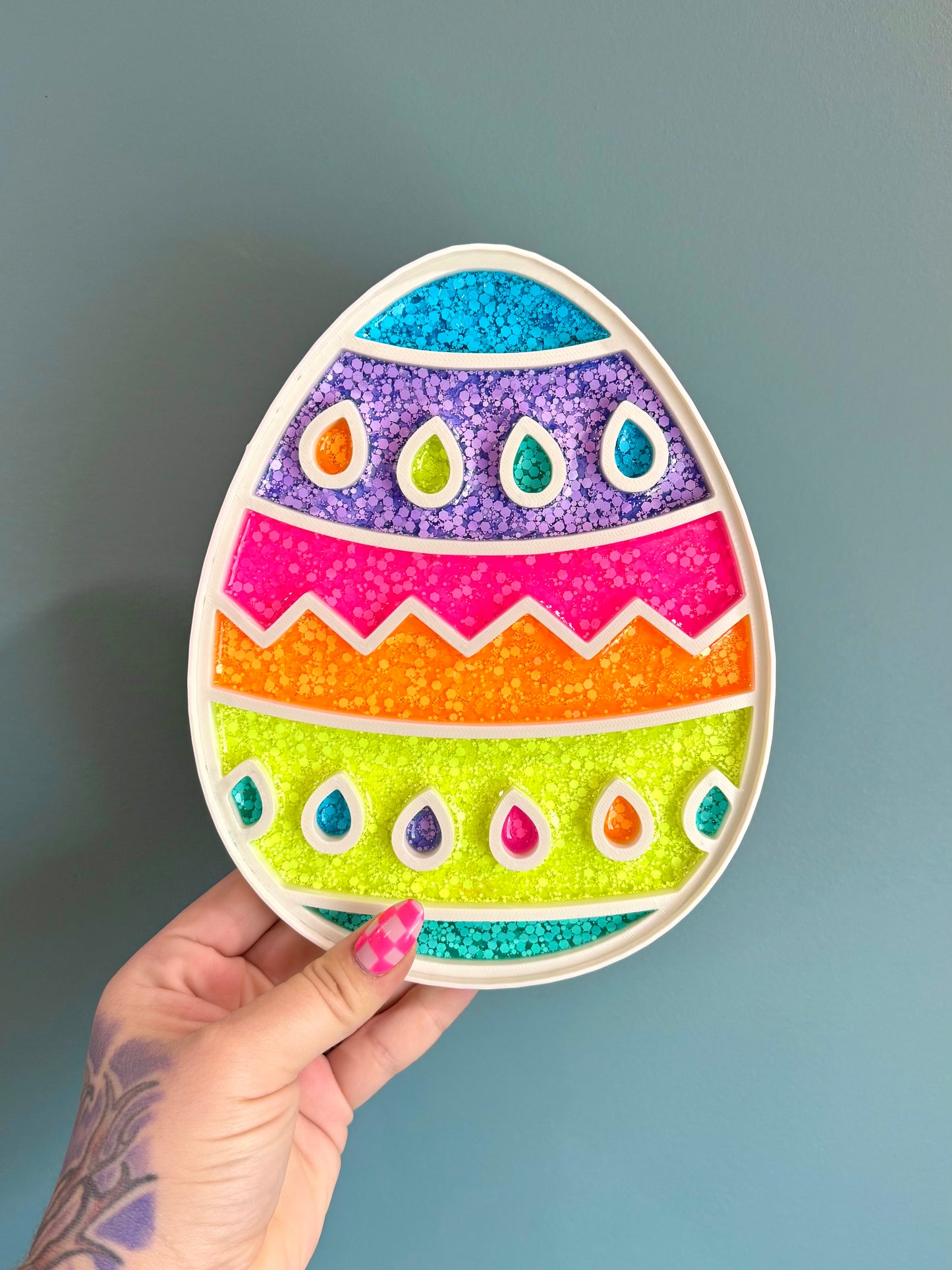 Easter Egg Sensory Tray