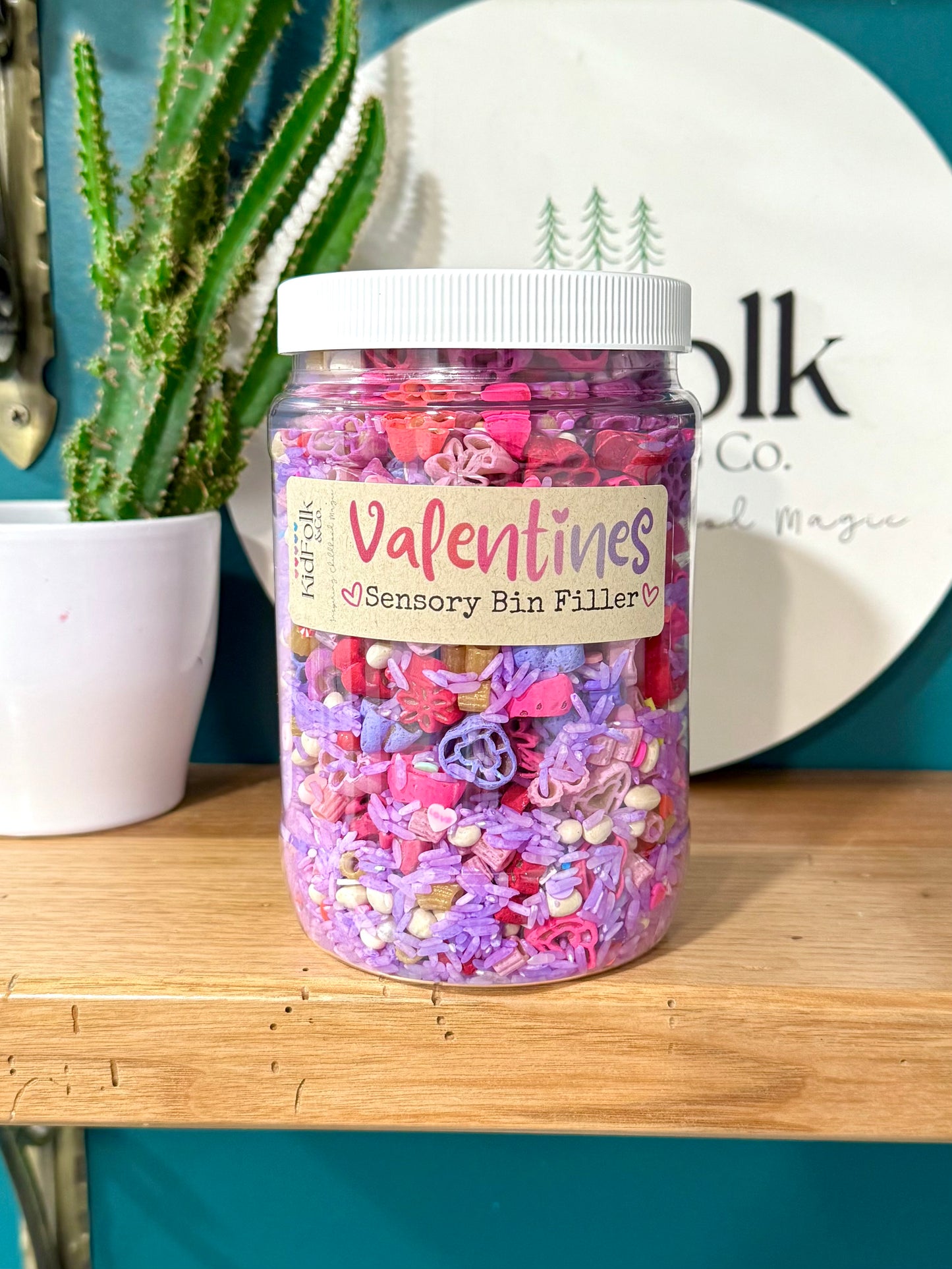 Valentines Sensory Bin Filler