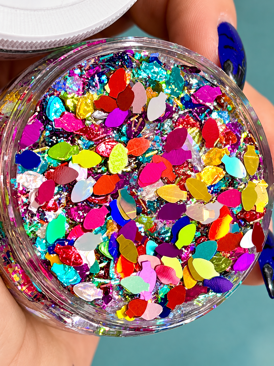 Glittery Hair Gel-Twinkling Lights