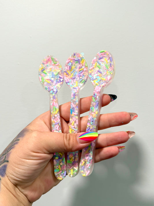 Pastel Sprinkle Spoon
