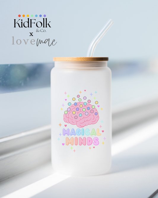 Magical Minds Glass Cup