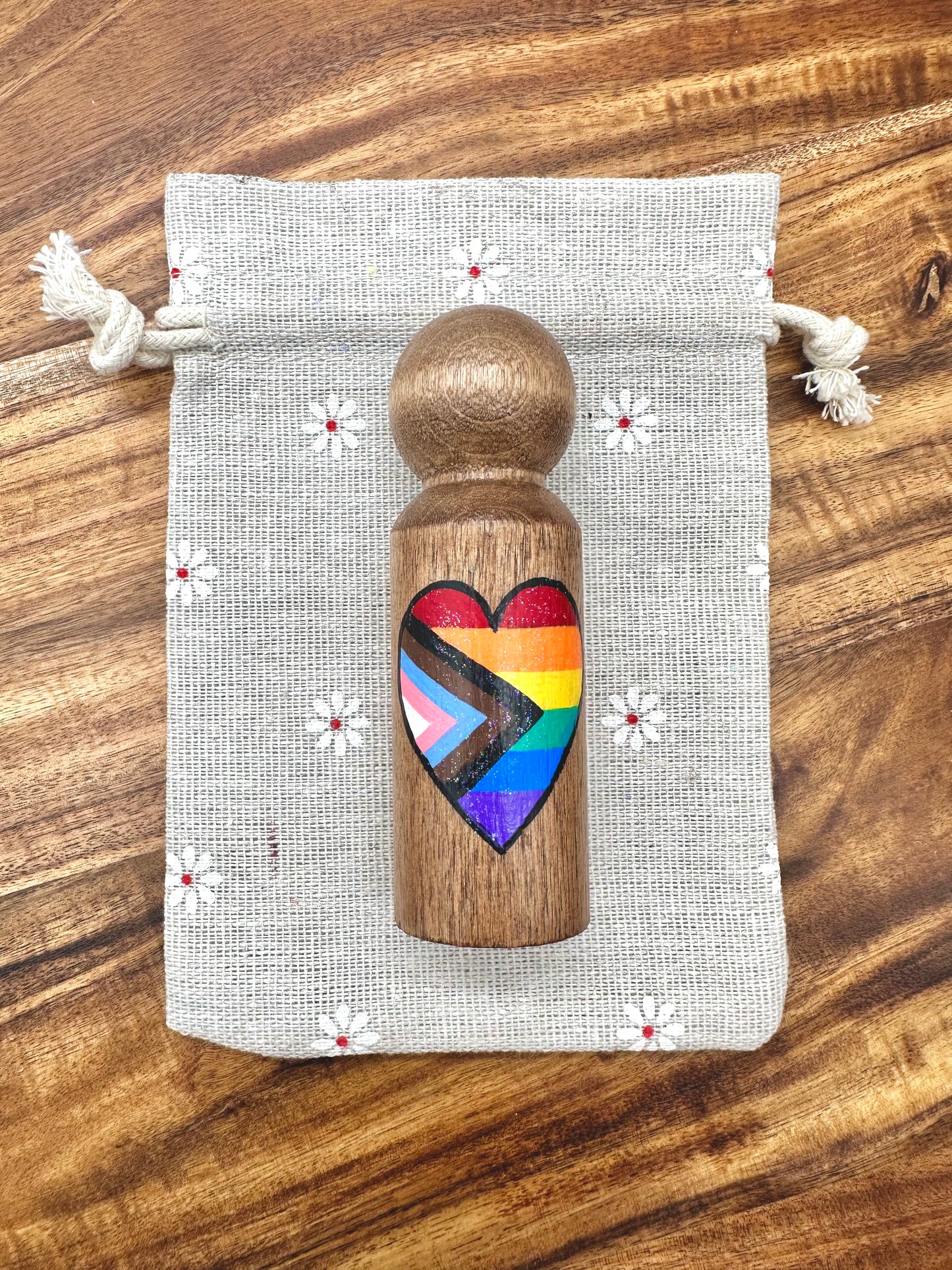 Pride Peg Doll