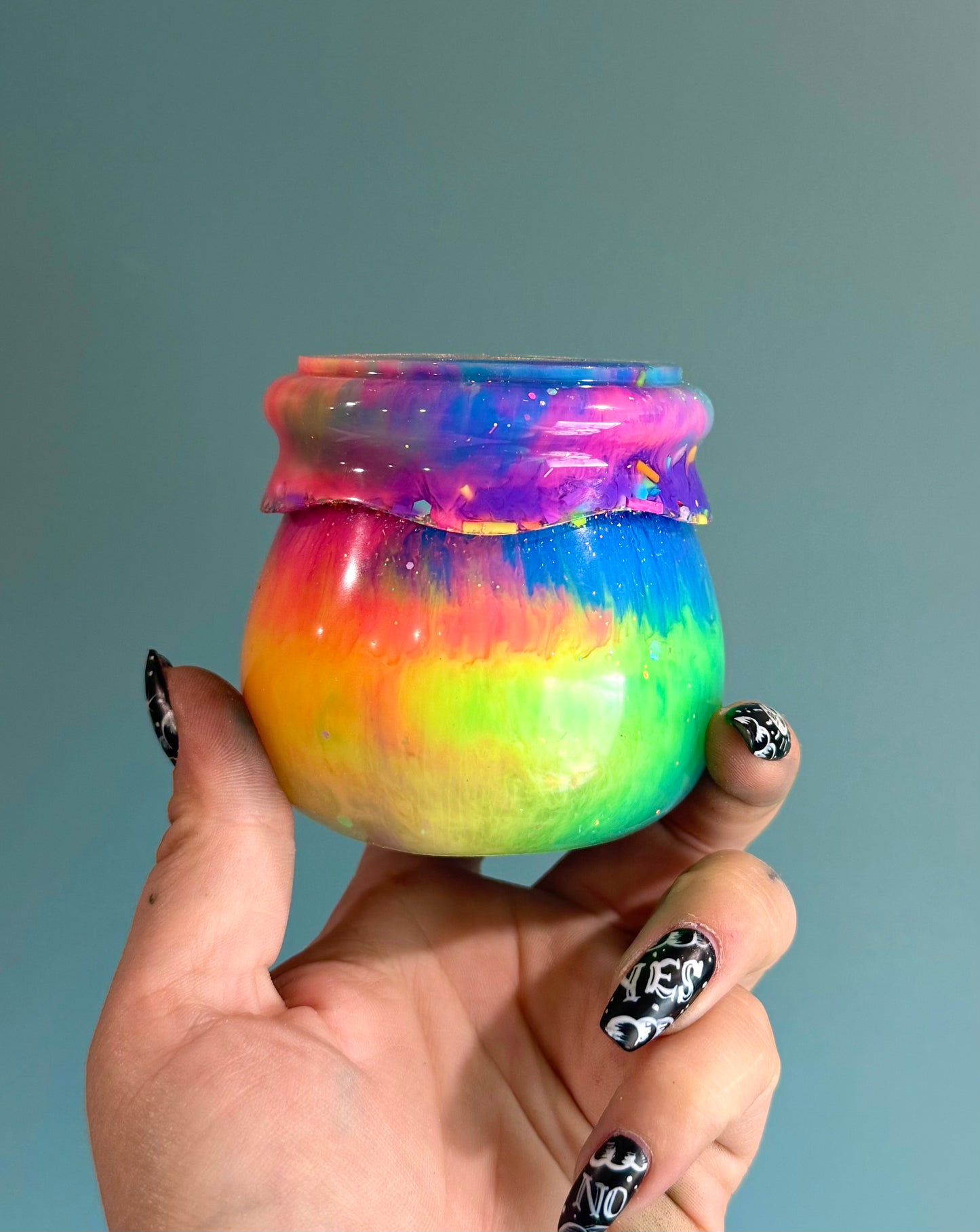 Resin Jar+Screw on Lid