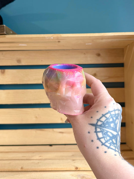 Resin Skull Dish