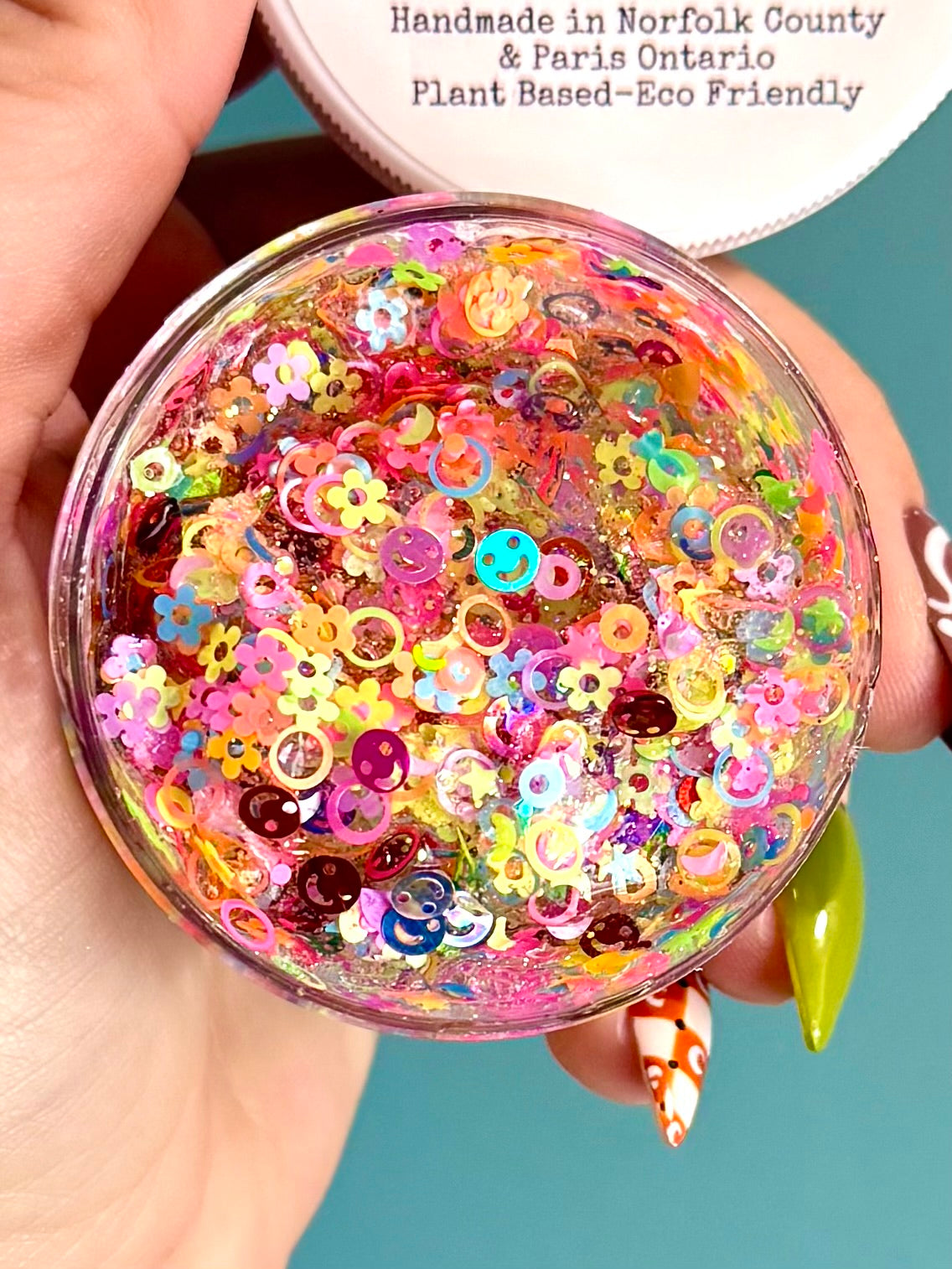 Hippy Dippy Glittery Hair Gel