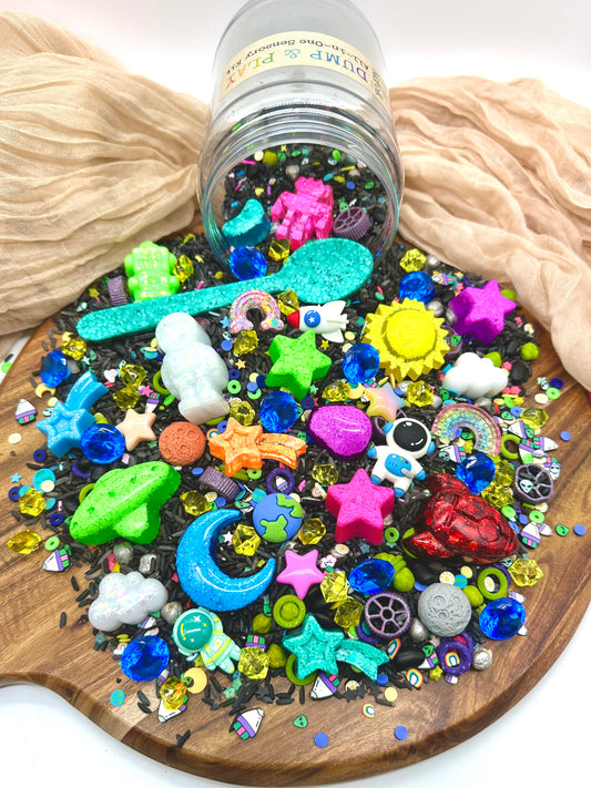 Outerspace Dump & Play Sensory Kit