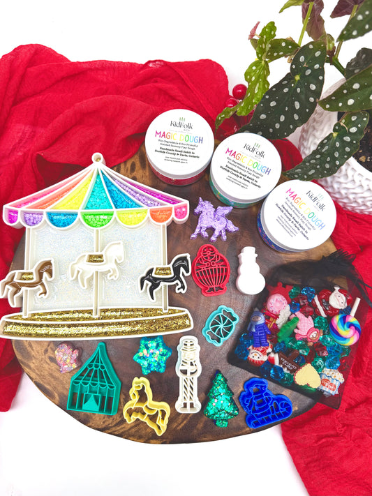 Holiday Carnvial Deluxe Magic Dough Play Kit